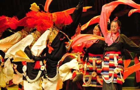 Culture show during the Tibetan New Year Losar_1