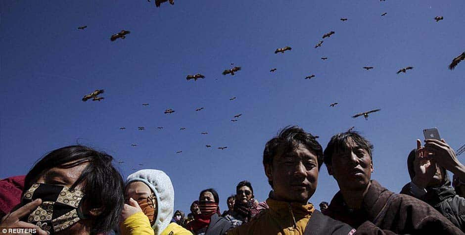Tibetan Sky Burial • Tibet Travel and Tours