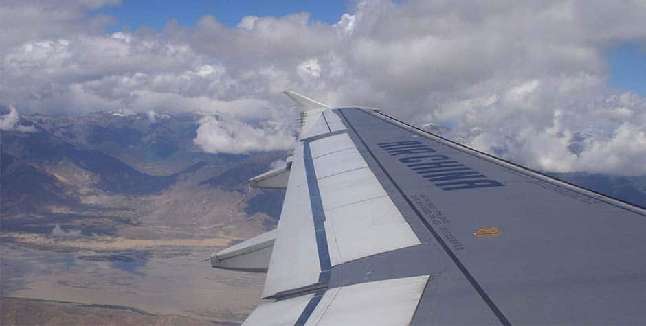 Xining to Lhasa flight
