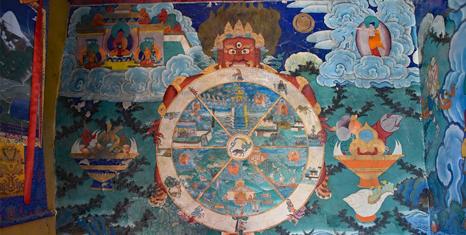 tibetan wheel of life 12 nidanas